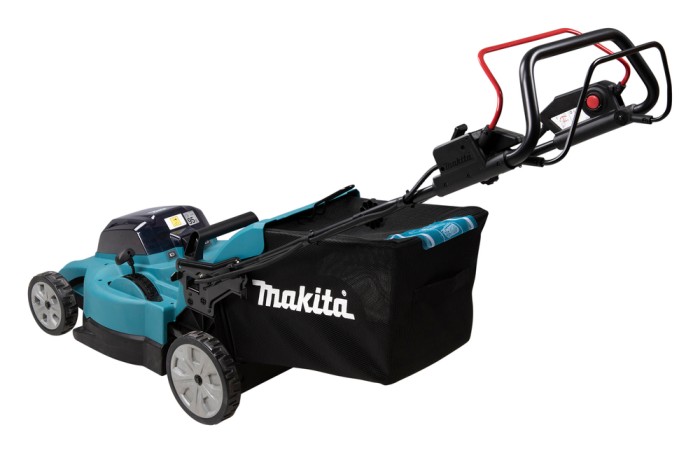 Makita Akku Rasenmäher  DLM480CT2 48cm, 62 Liter, 2x 18V/5.0Ah, DLM480CT2